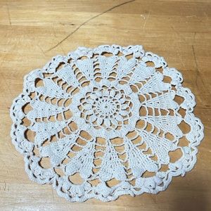 22” Antique Crocheted, Doily